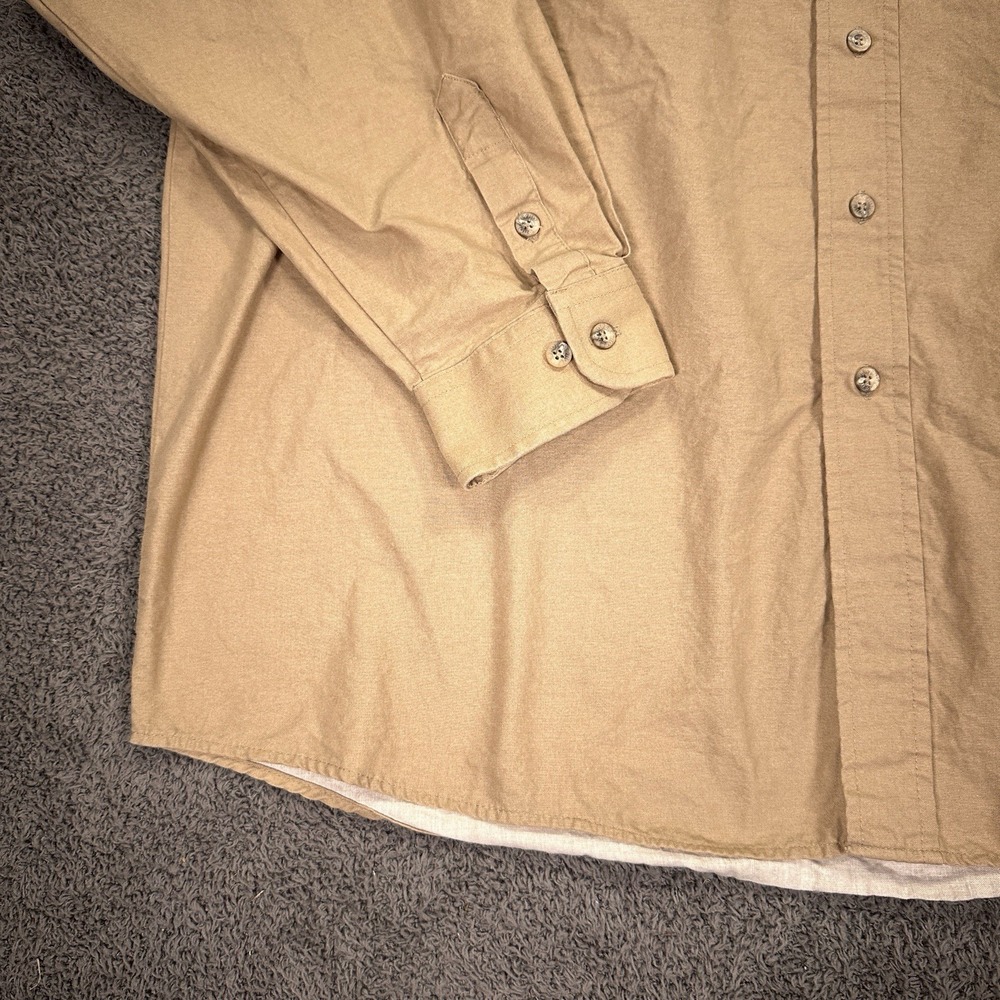 Vtg Roper Western Shirt Mens Extra Large Tan Horse Aztec‎ Rodeo Rancher Cowboy - Picture 5 of 15
